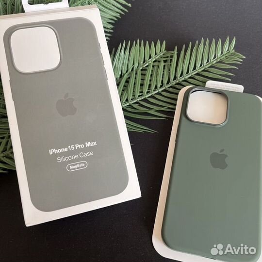 Apple Silicone Case для iPhone 15 Pro / 15 Pro Max