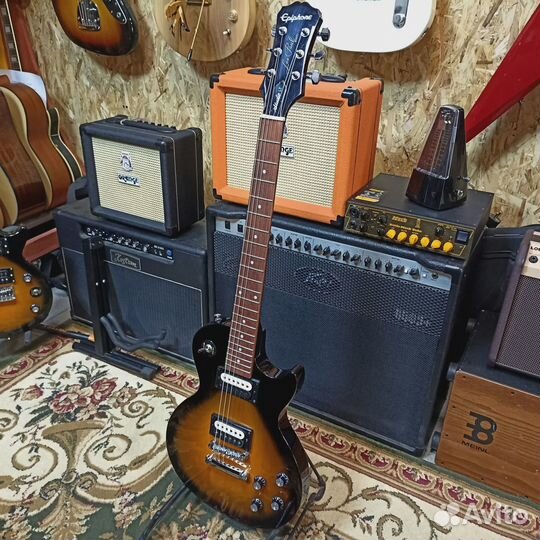 Электрогитара Epiphone Les Paul Studio LT HH Sunbu