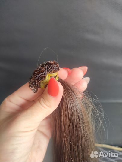 Волосы с наращиванием