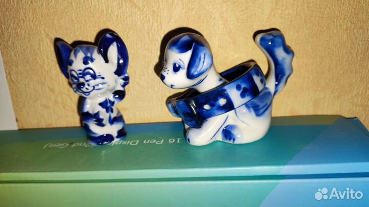 Авторские статуэтки Гжель