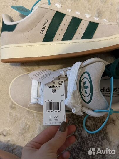 Adidas originals campus 00s w 43 1/3 fr оригинал