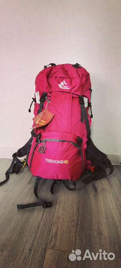 Рюкзак походный водонепроницаемый 60л разные цвета