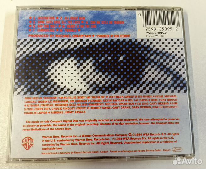 Rod Stewart Camouflage CD Germany