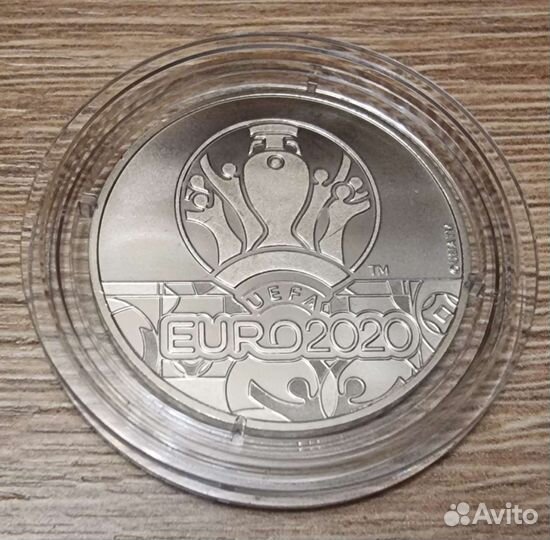 Памятная Медаль uefa euro 2020 Санкт-Петербург