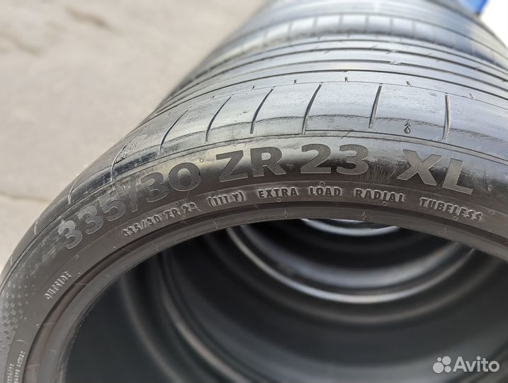 Continental ContiSportContact 6 295/35 R23 и 335/30 R23 111Y