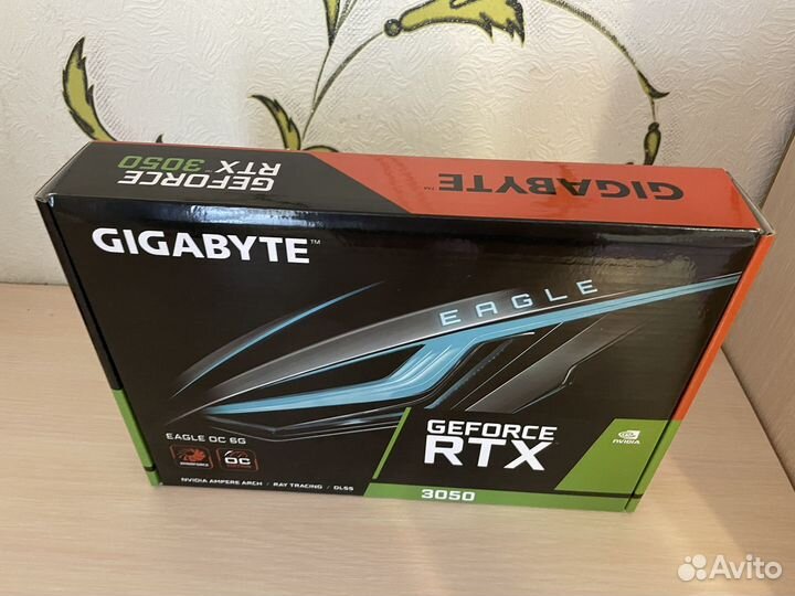 Видеокарта Gigabyte RTX3050 eagle OC 6GB