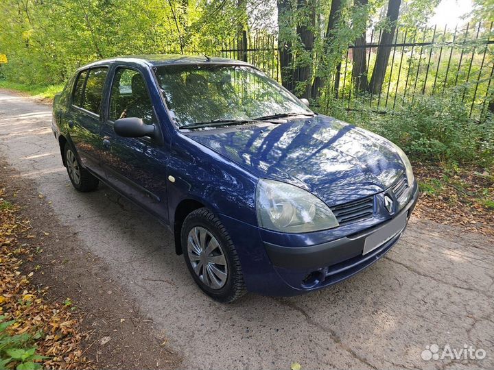 Renault Symbol 1.4 МТ, 2005, 215 000 км