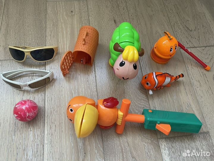 Игрушки пакетом для девочки