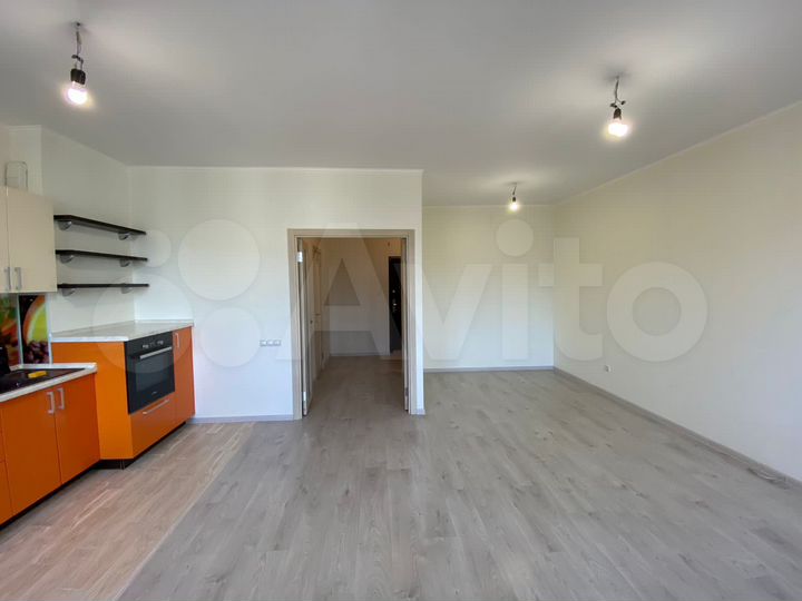 Квартира-студия, 40,4 м², 6/9 эт.