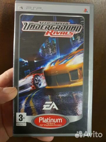 Диск psp need for speed rivals лицензия оригинал