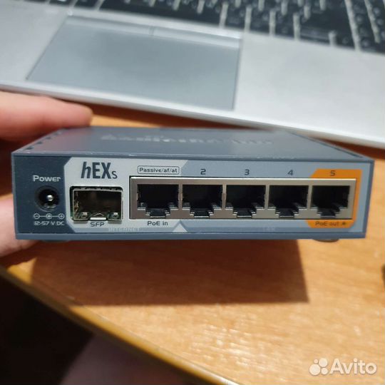 Роутер Mikrotik hEX S (RB760iGS)