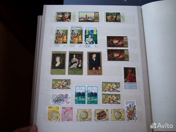 Марки коллекция, альбом в трех объявлениях 2