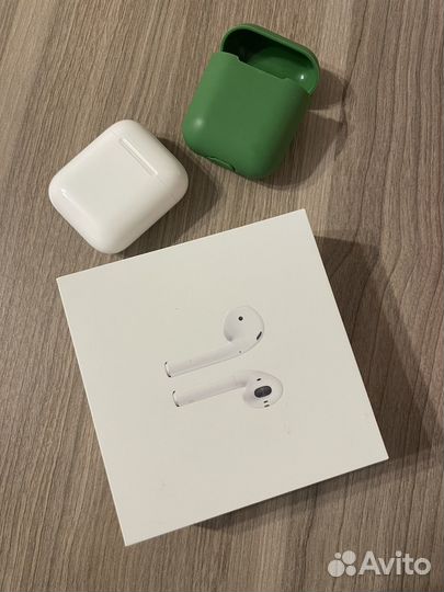 Беспроводные наушники apple airpods 2