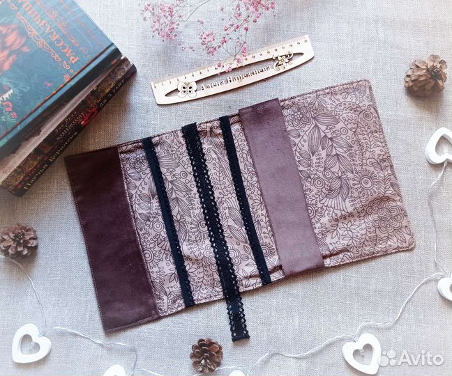 Обложки для книг из ткани