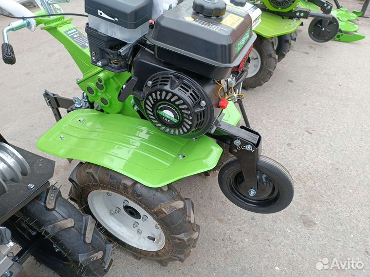 Мощный мотоблок