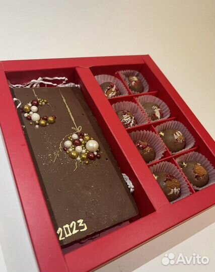 Шоколад ручной работы, Новый год