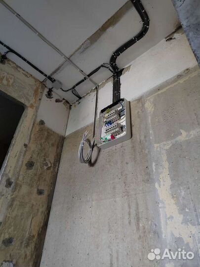 Электрик на дом, перенос розеток, электромонтаж