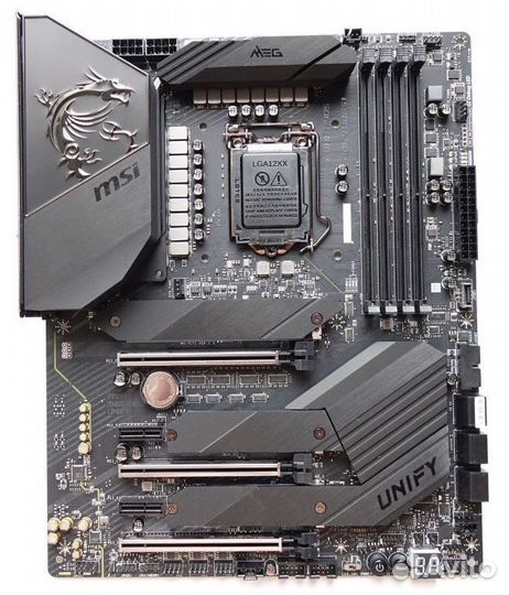 Материнская плата MSI Z490 Unify с цп 10900k