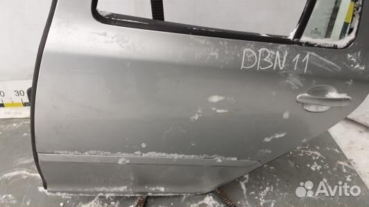 Дверь задняя левая skoda octavia A5 (DBN11FG01)