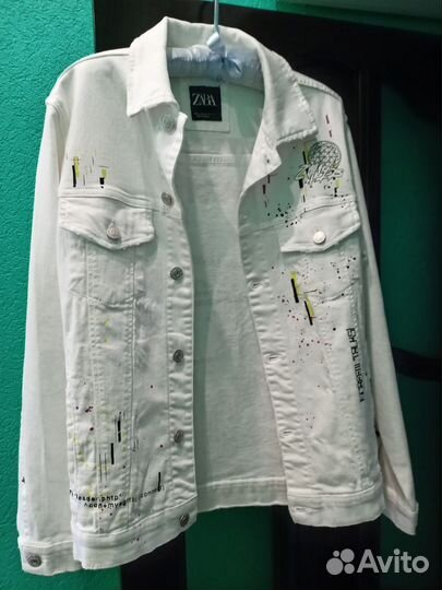 Куртка джинсовая мужская Zara - размер S