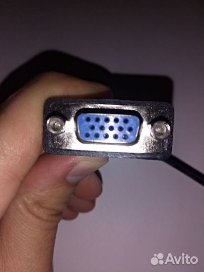 Кабель переходник hdmi в VGA для старого монитора