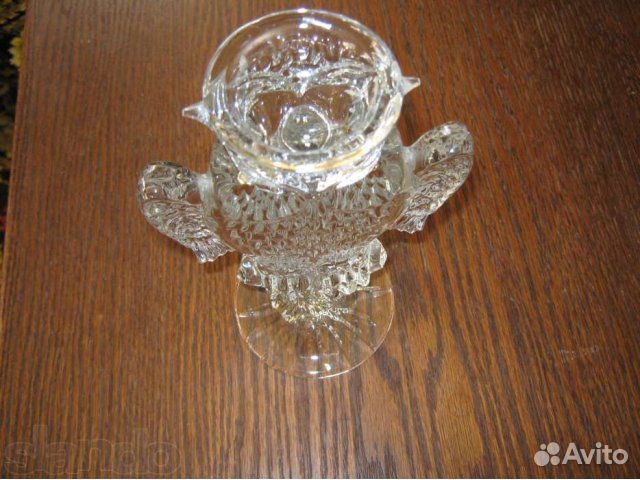 Подсвечники хрустальные 