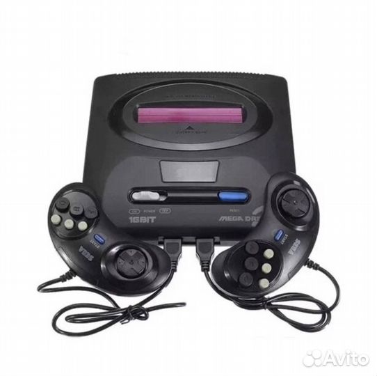 Sega mega drive 2 с играми новая