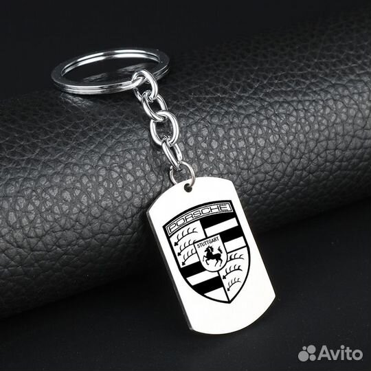 Брелок жетон для ключей с логотипом 