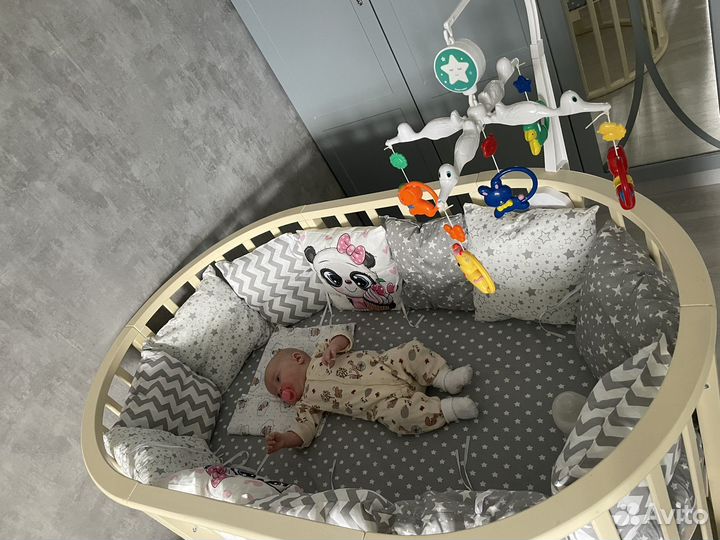 Детская кроватка трансформер