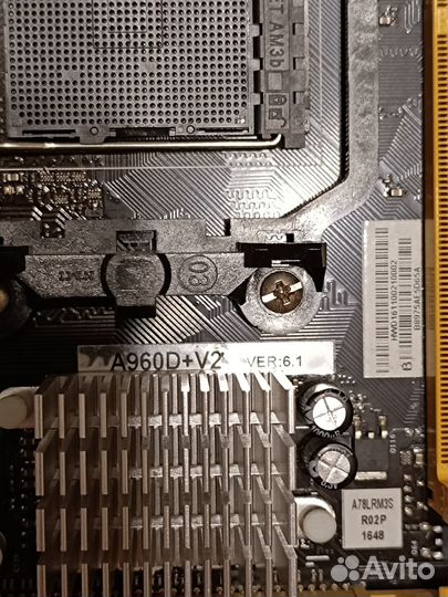 Biostar A960D+V2,сокет AM3+