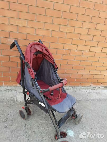 Прогулочная коляска трость бу