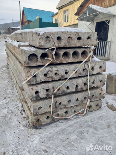 Плиты перекрытия пустотные бу