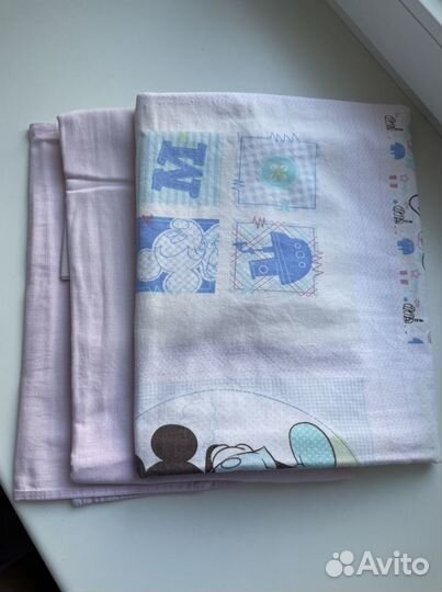 Постельное белье в детскую кроватку