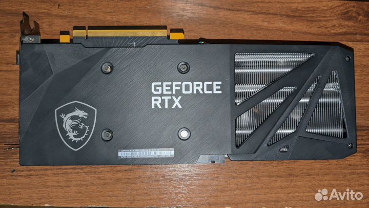 Видеокарта rtx 3060 msi ventus 3x12gb на гарантии