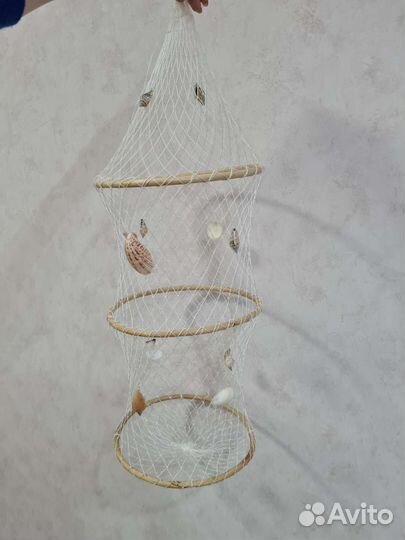 Декоративная сетка - морская тематика