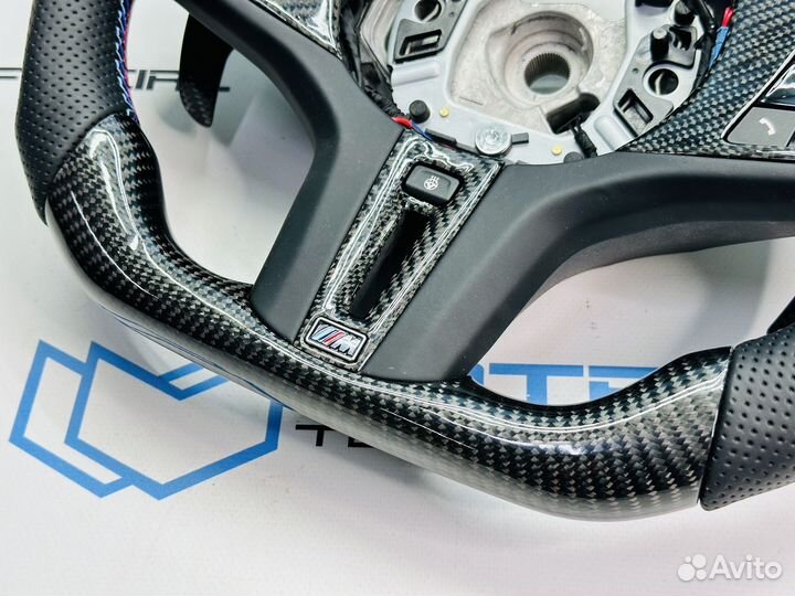 Руль карбон BMW X5 G05, максимальная комплектация
