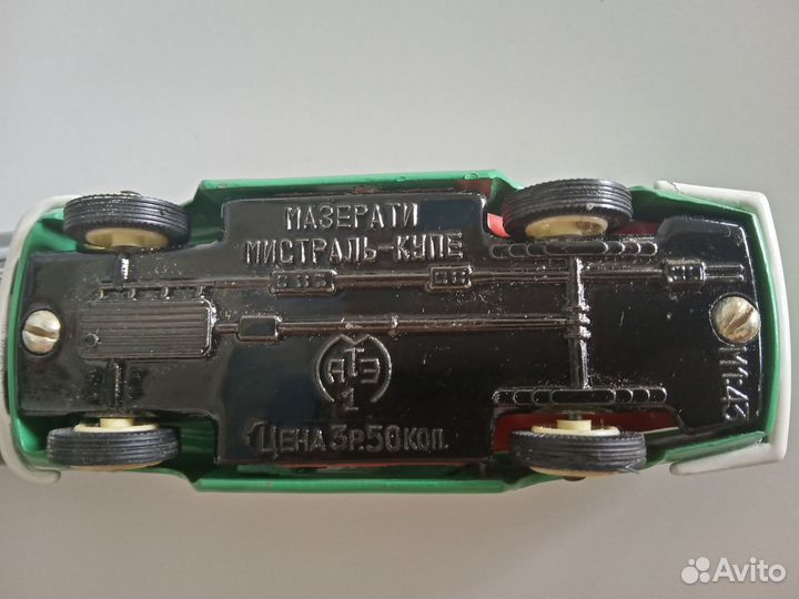 Модель 1:43 Maserati Mistral Coupe СССР в идеале