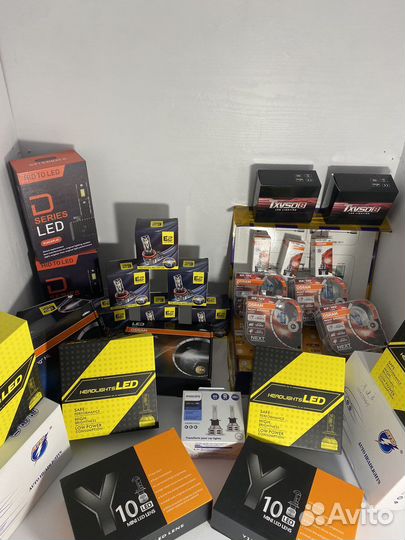 Галогенные,led лампы на авто