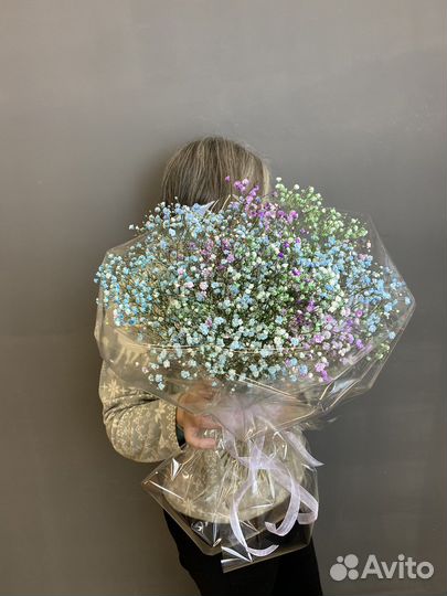 Букеты из гипсофилы