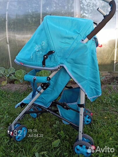 Прогулочная коляска трость бу