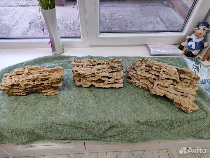 Камни песчанника для аквариума