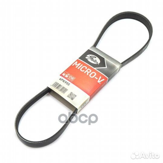Поликлиновой ремень 6PK955 (8653-10141) 6PK955