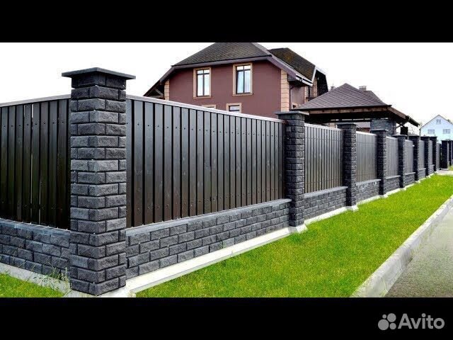 Установка 3D заборов