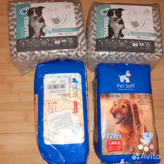 Памперсы для животных M -Pets, Pet Soft