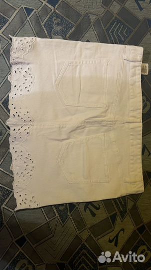 Юбка джинсовая мини