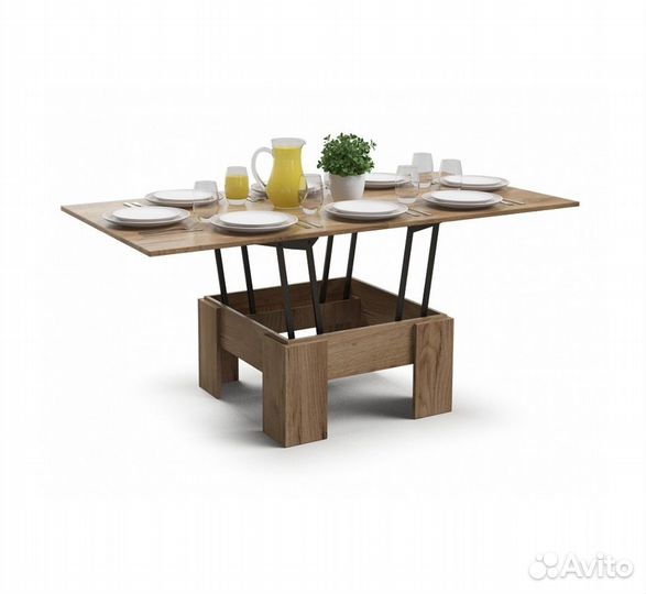 Продам журнальный стол-трансформер Крафт 3 в 1