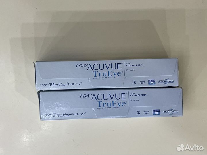 Линзы контакные однодневные Acuvue TruEye, - 3