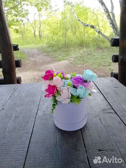 Букет из мыла