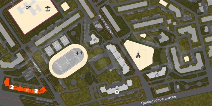 1-к. квартира, 37,6 м², 9/24 эт.