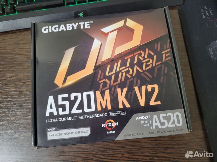 Новый комплект Ryzen 5 5500 + Материнка A520/B450